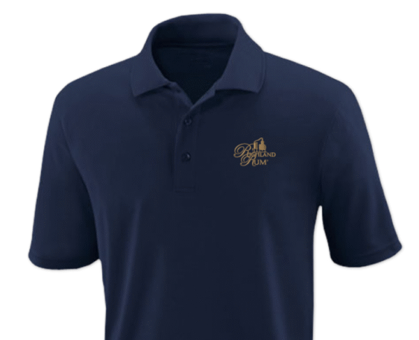 Polo Shirt with Richland Rum logo on the front